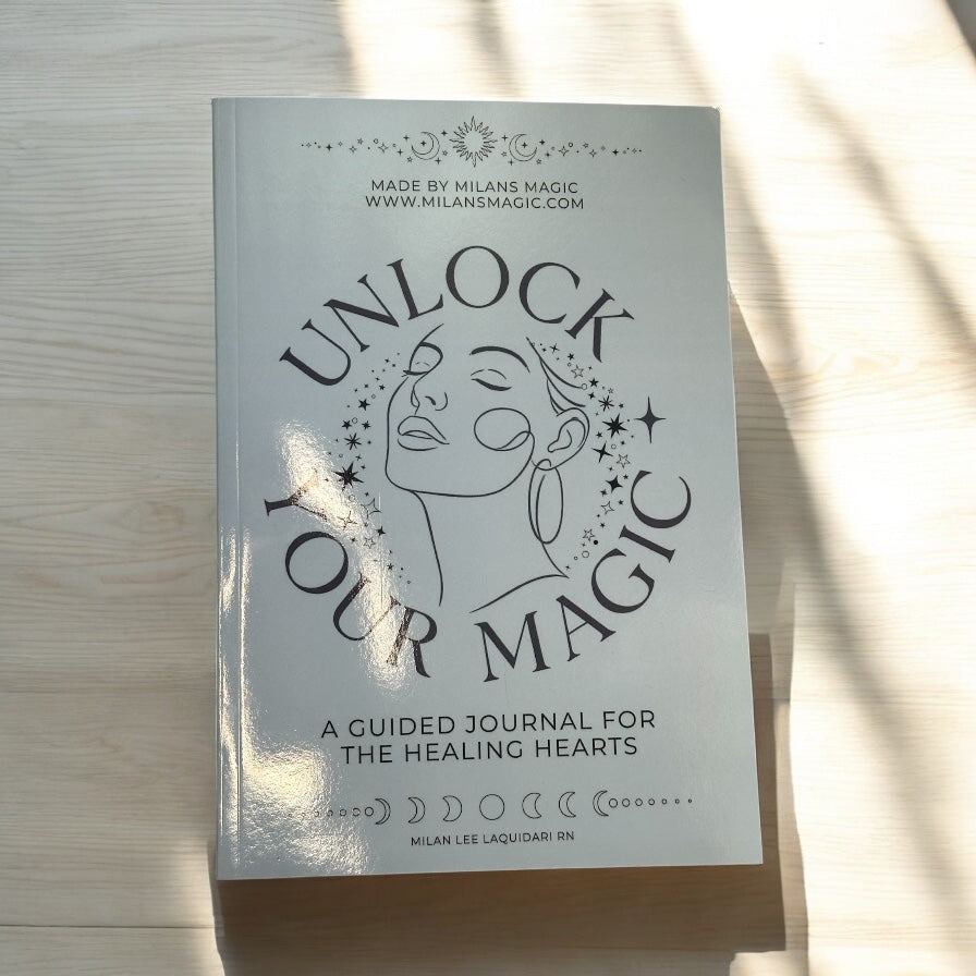 UNLOCK YOUR MAGIC- GUIDED JOURNAL FOR HEALING HEARTS