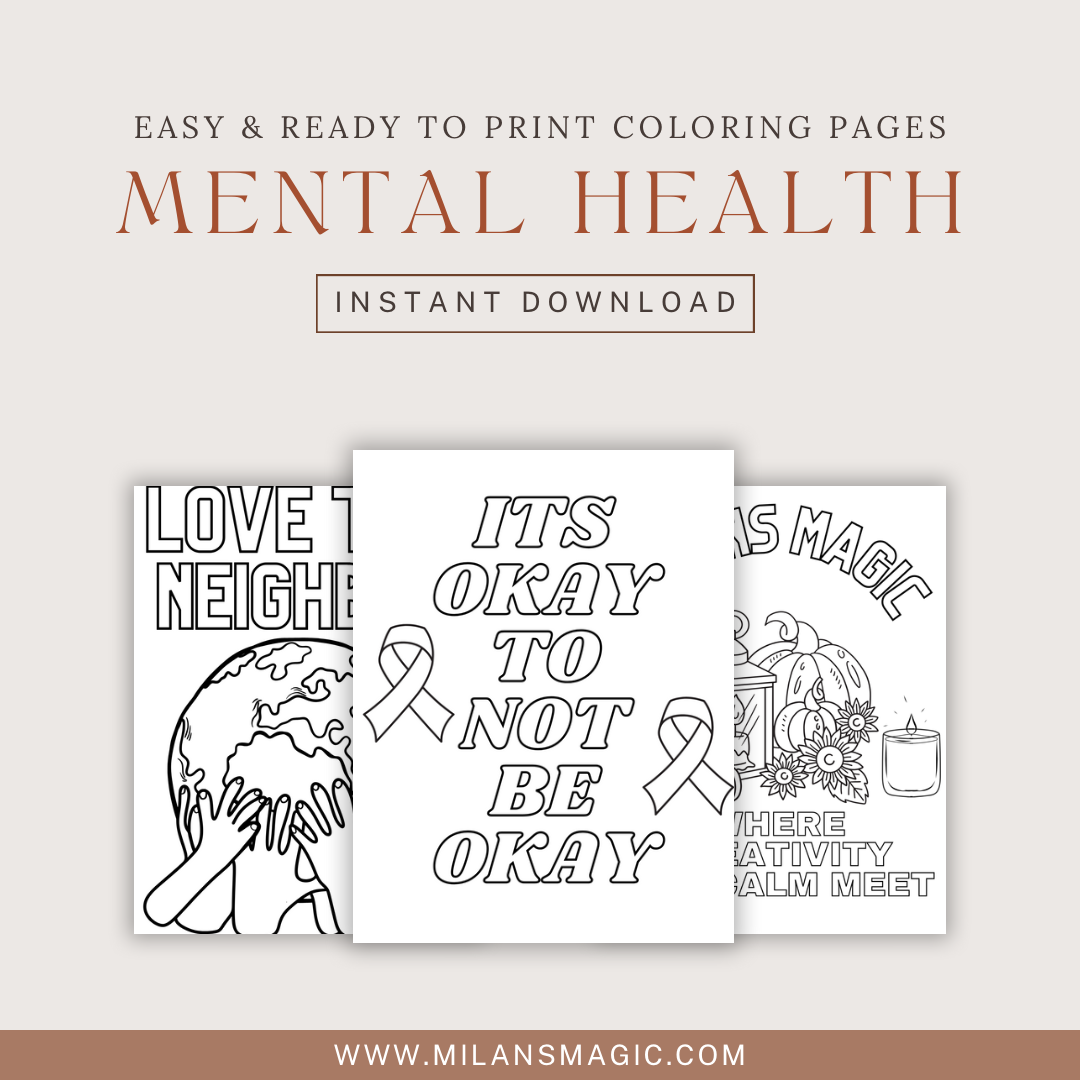 EBOOK- Mental Health Coloring Book