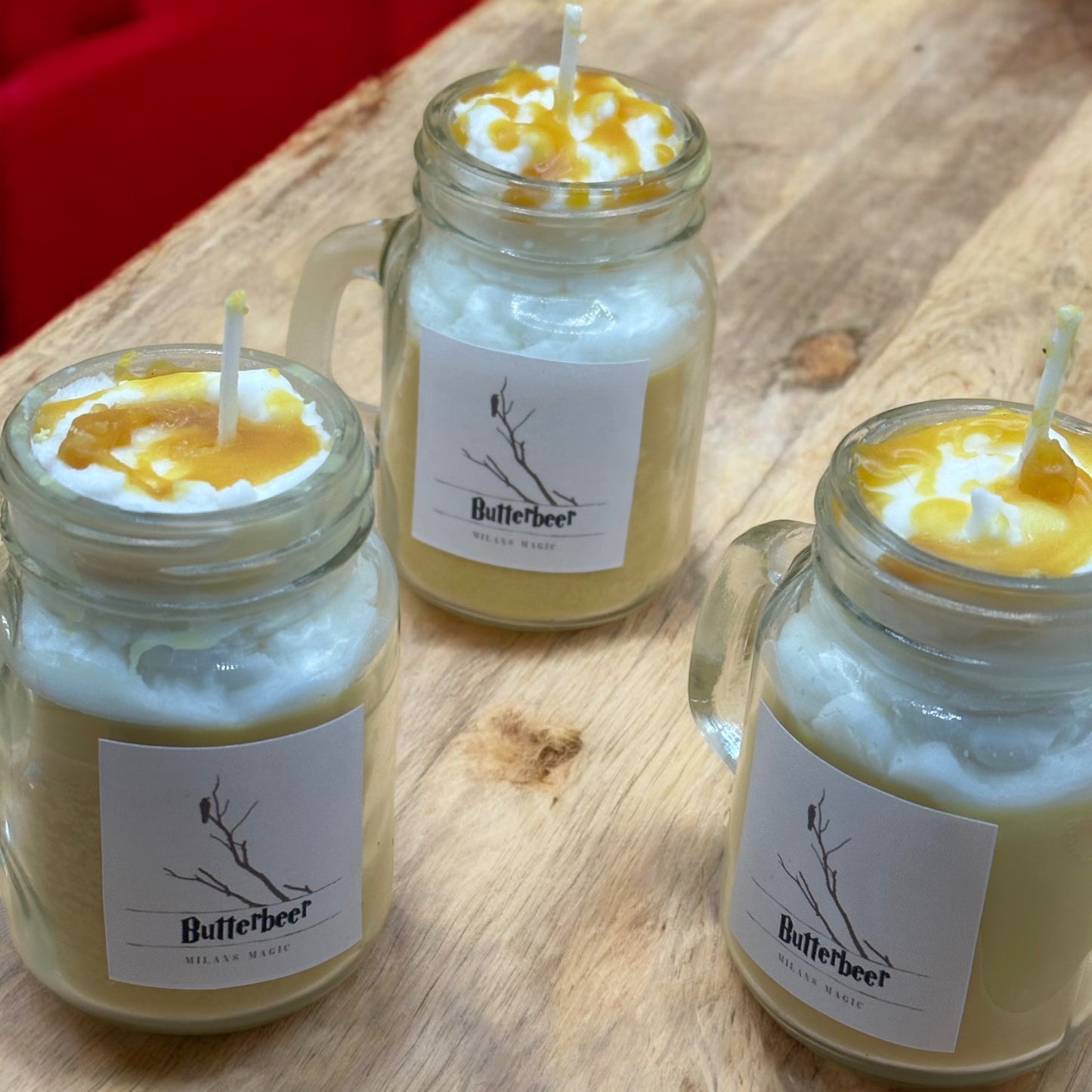 Butterbeer Harry Potter Inspired Candle