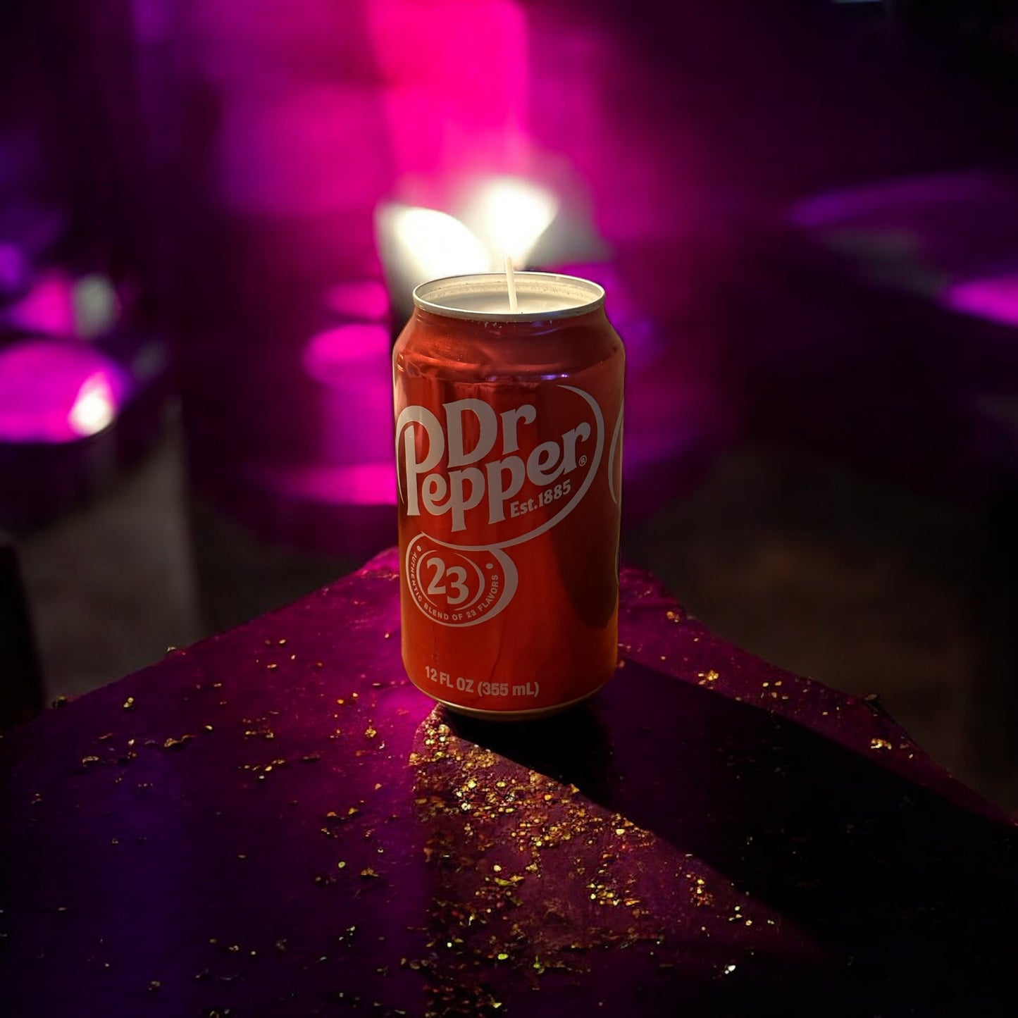 Dr Pepper Candle