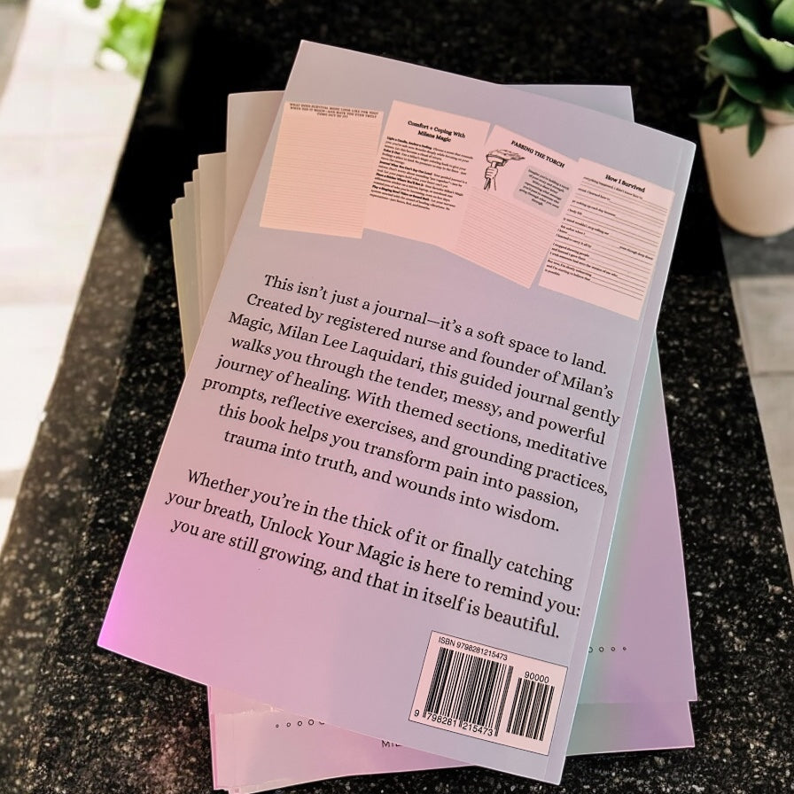 UNLOCK YOUR MAGIC- GUIDED JOURNAL FOR HEALING HEARTS