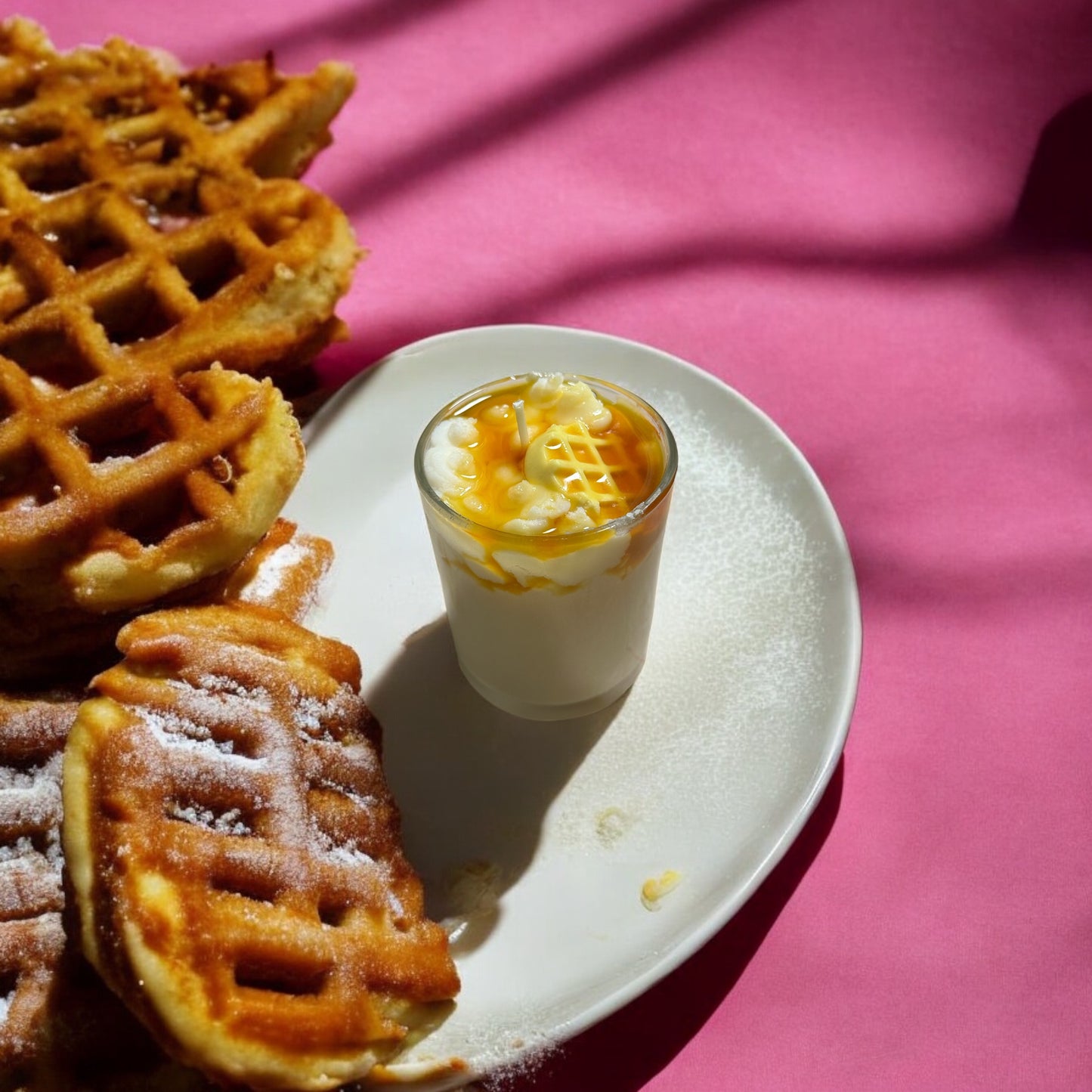 Buttered Belgian Waffles