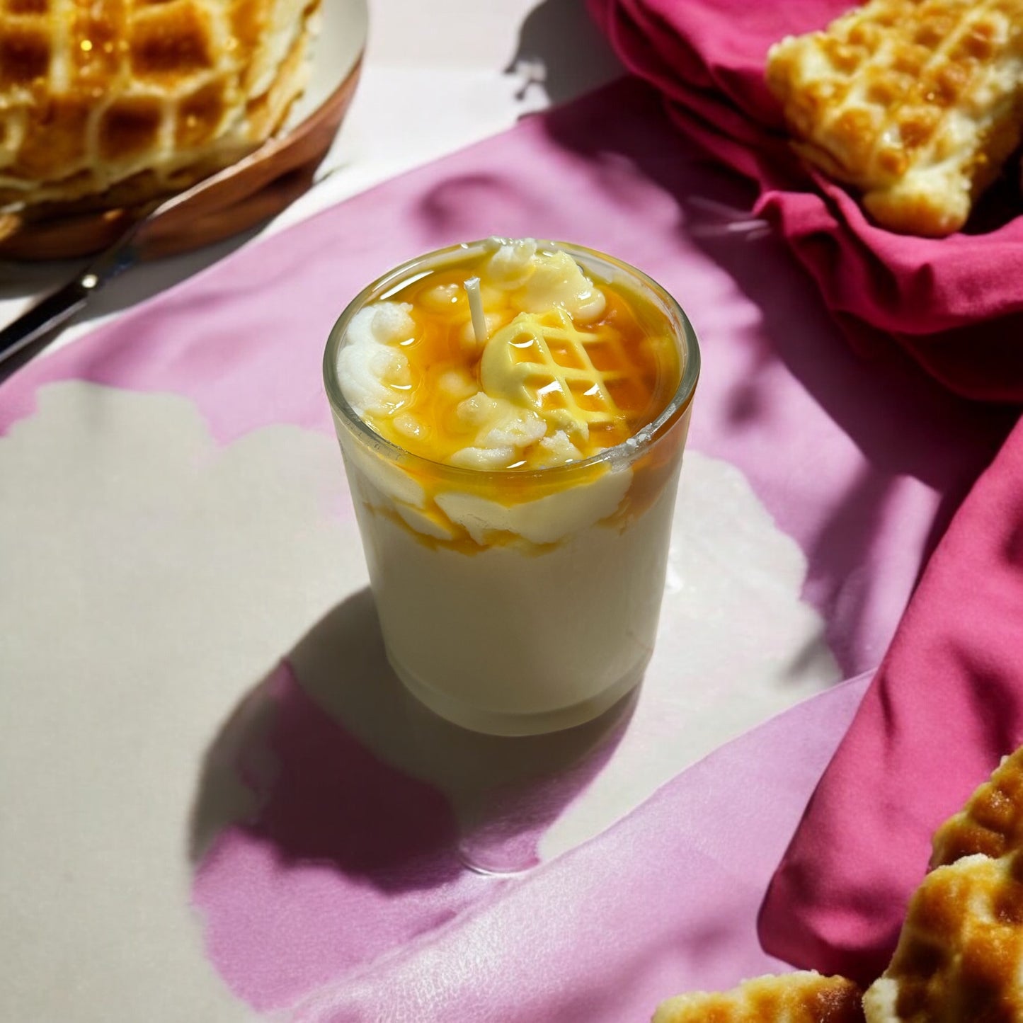 Buttered Belgian Waffles