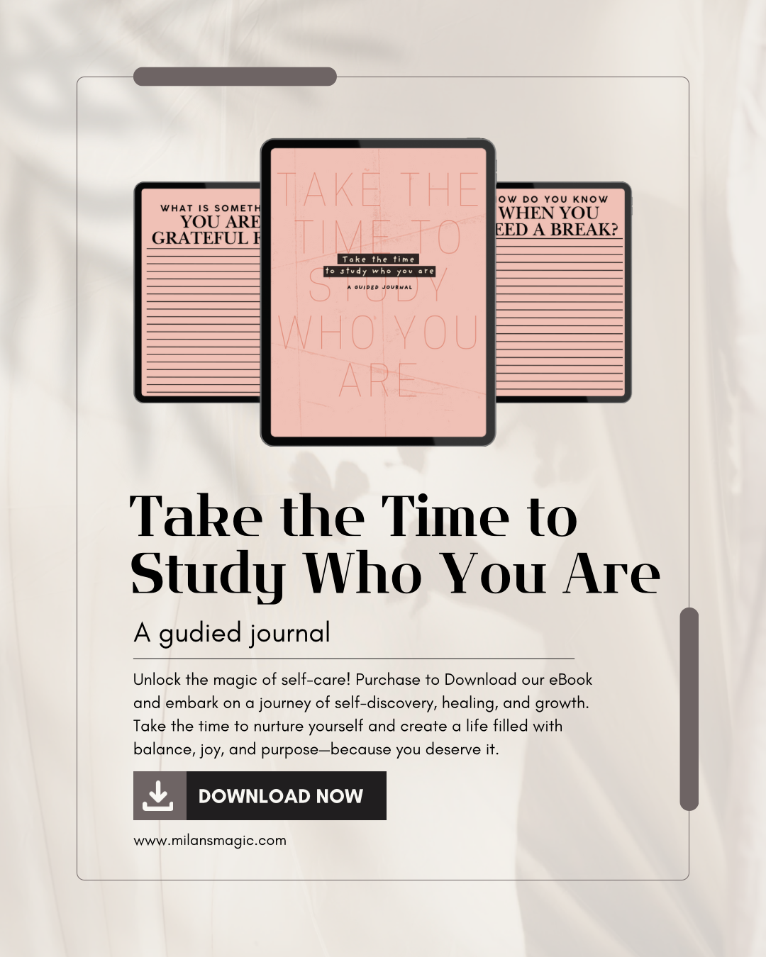 EBOOK Downloadable- Guided Journal