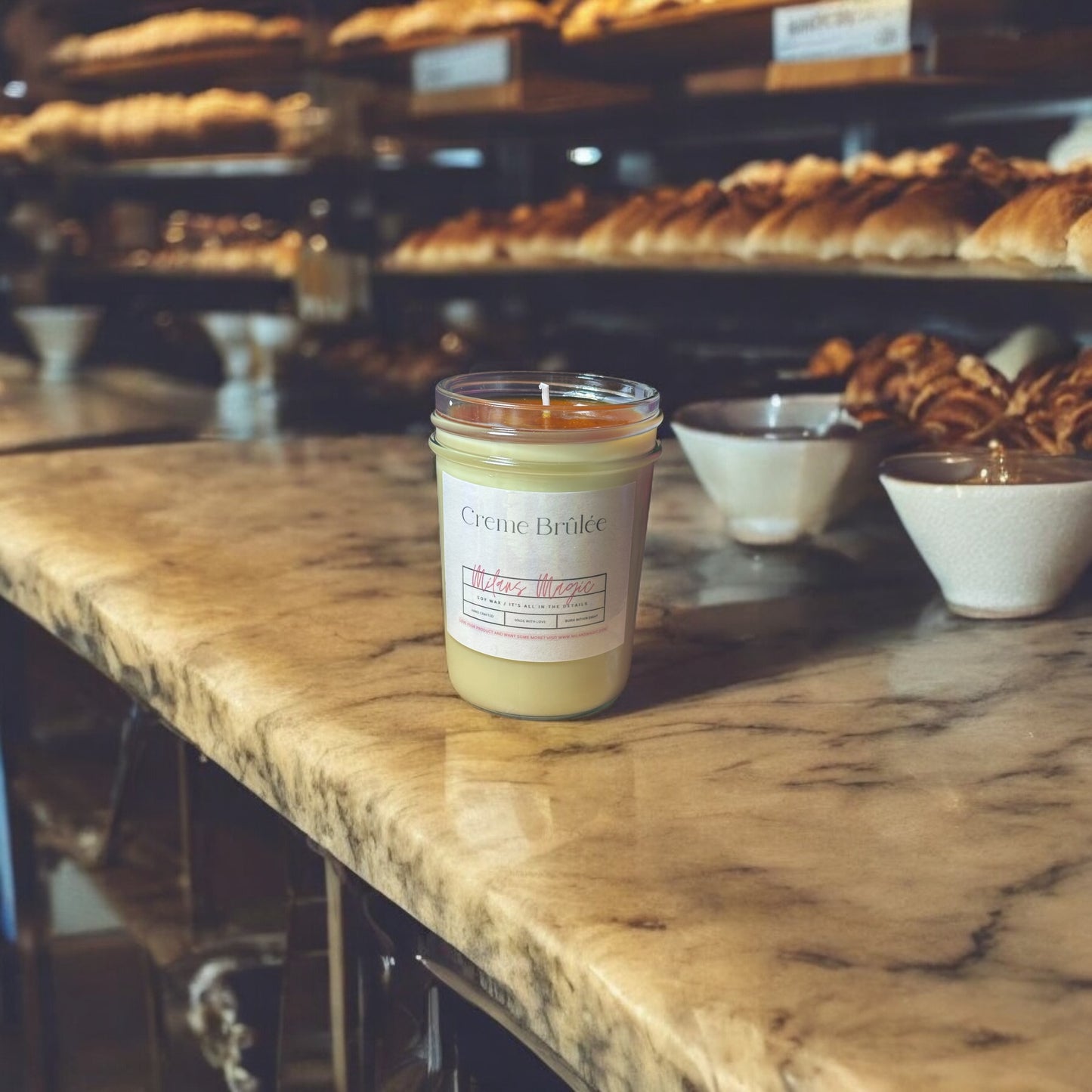 Creme Brulee Luxury Candle