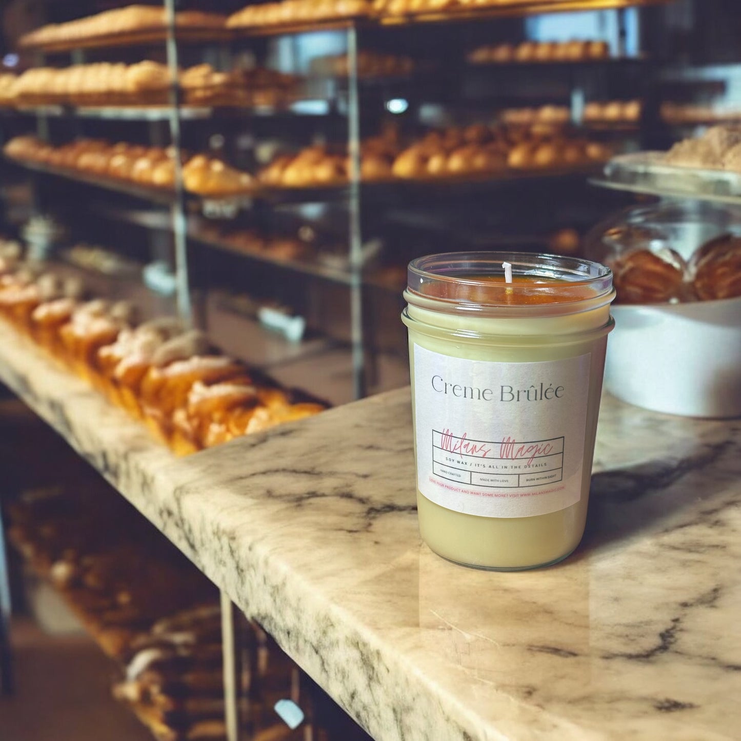 Creme Brulee Luxury Candle