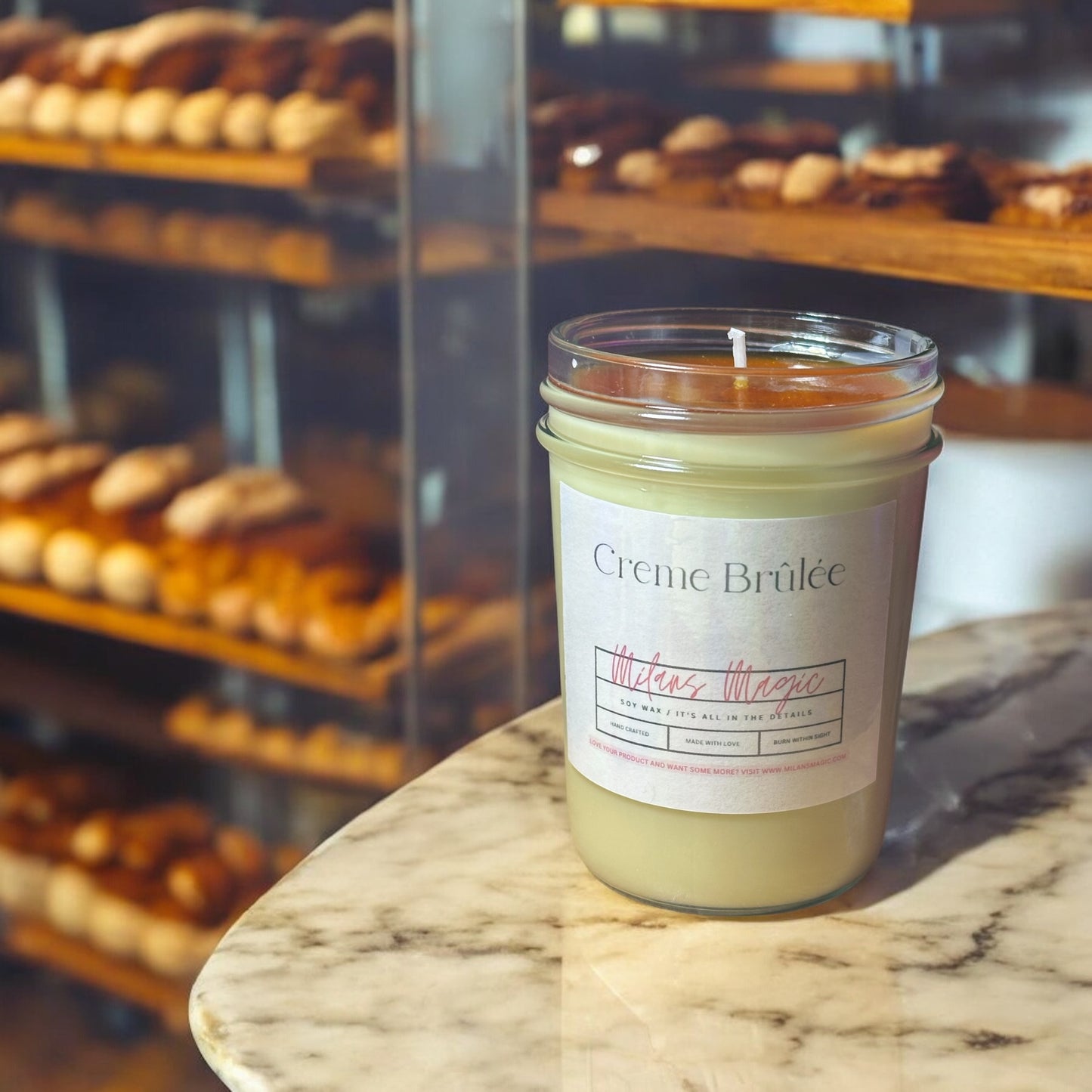 Creme Brulee Luxury Candle