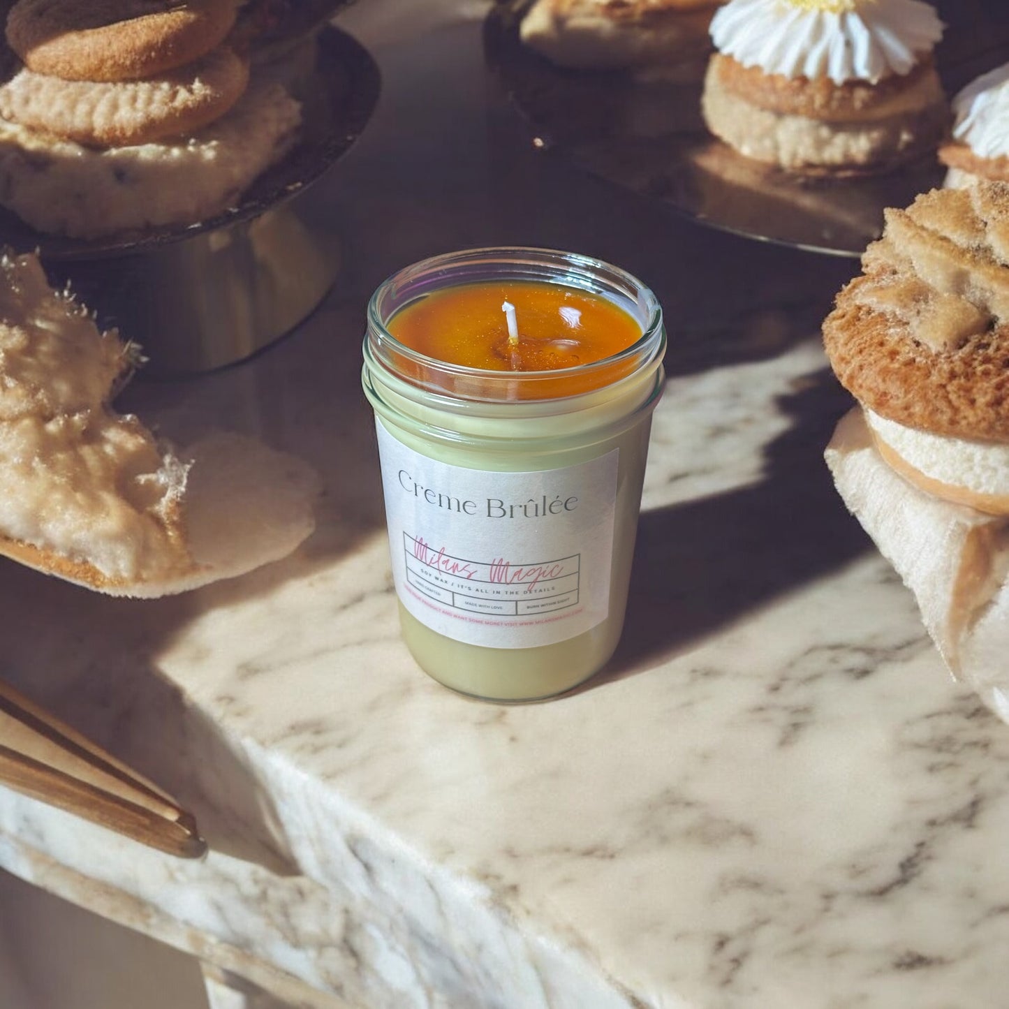 Creme Brulee Luxury Candle