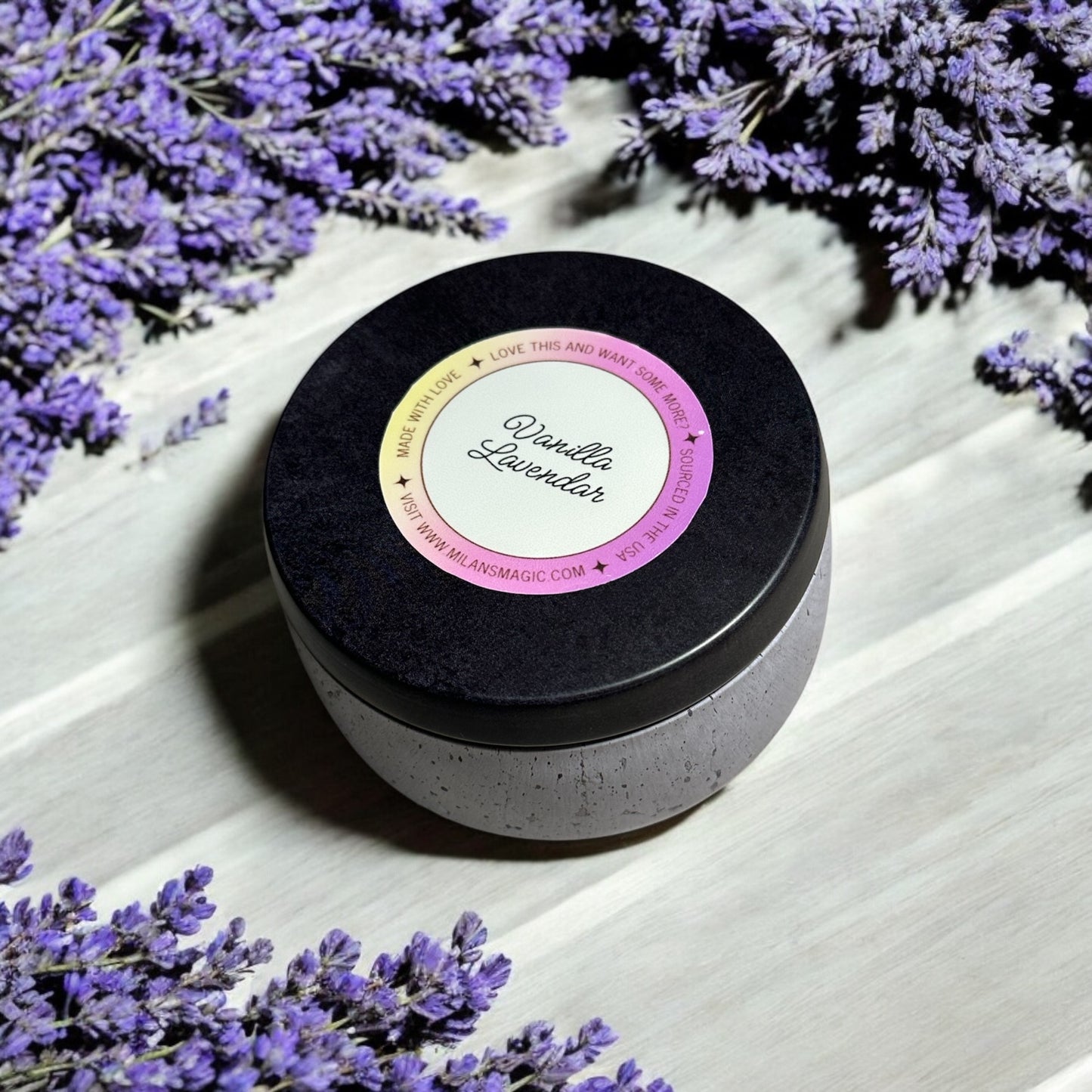 Vanilla & Lavender Relaxation Candle