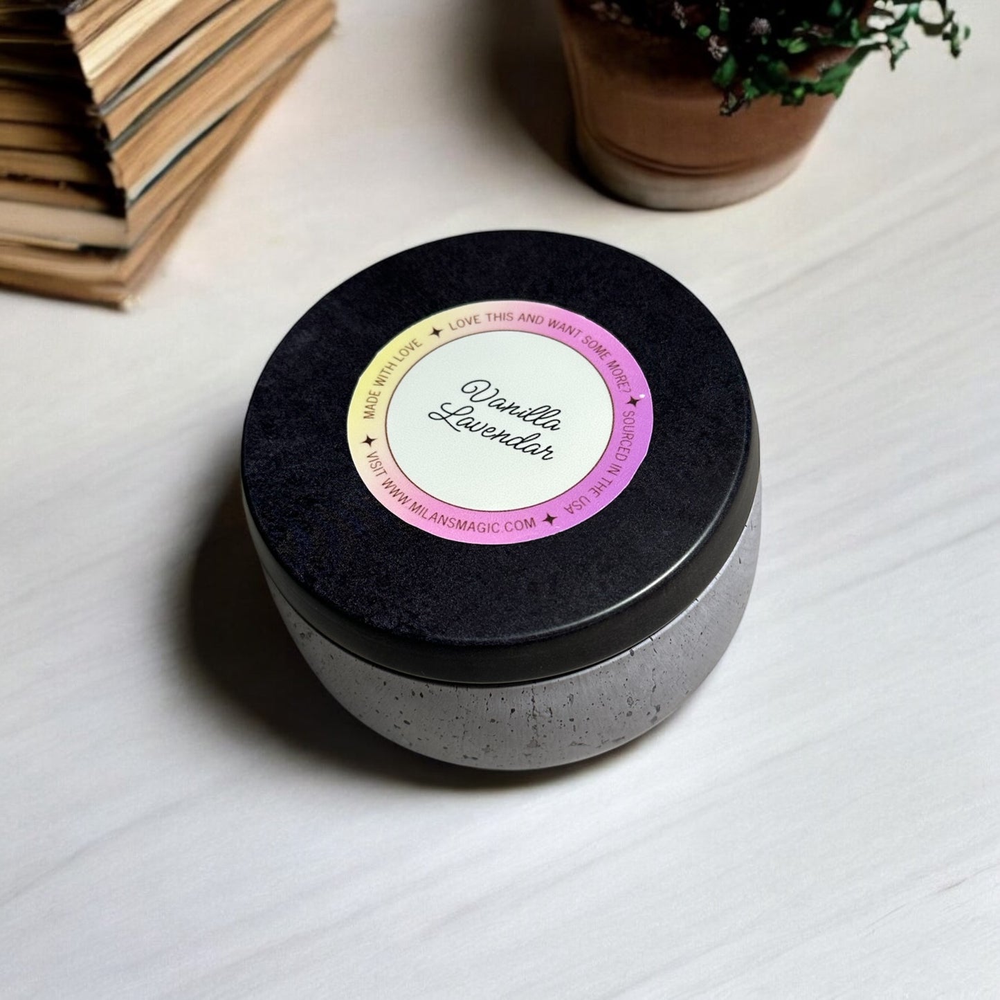 Vanilla & Lavender Relaxation Candle