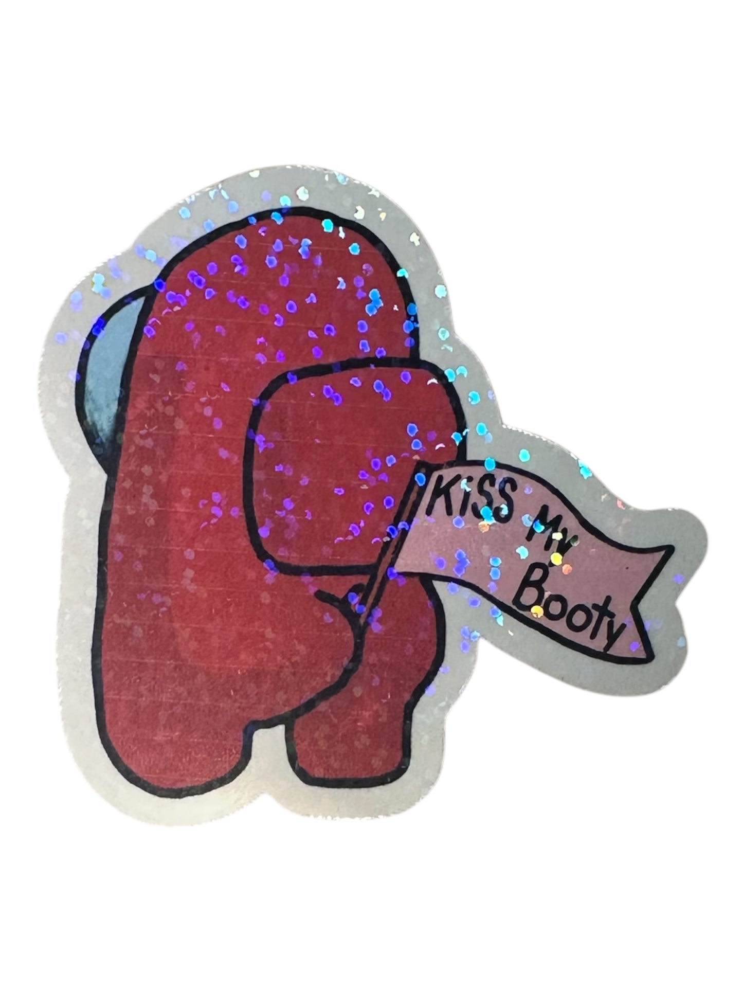 Among Us “Kiss My Booty” Sticker