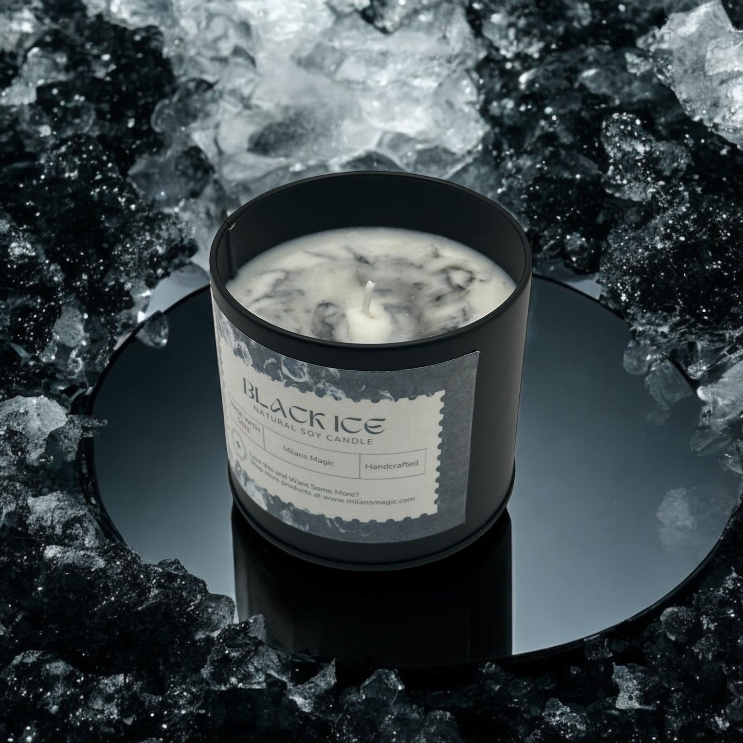 Black Ice Candle