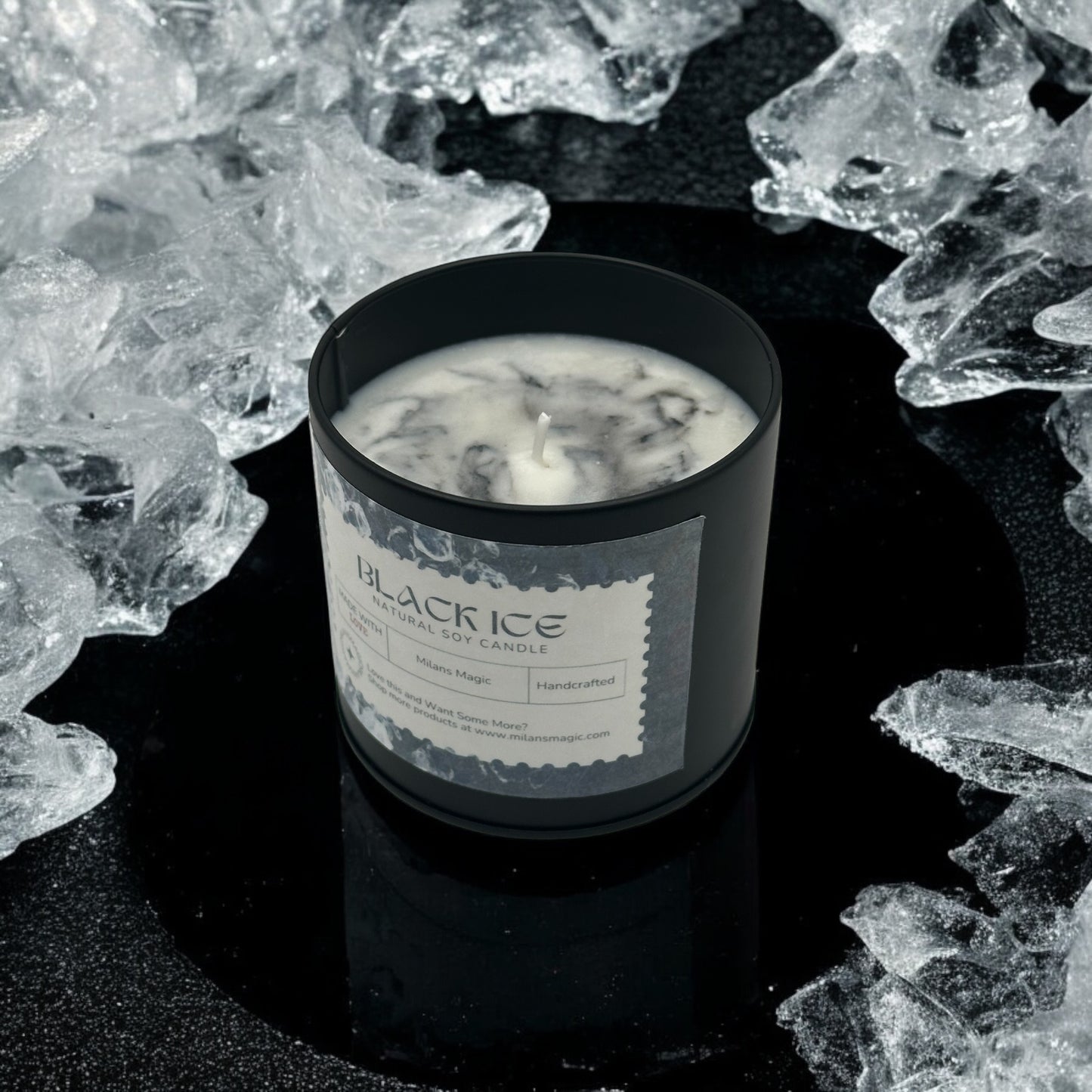 Black Ice Candle