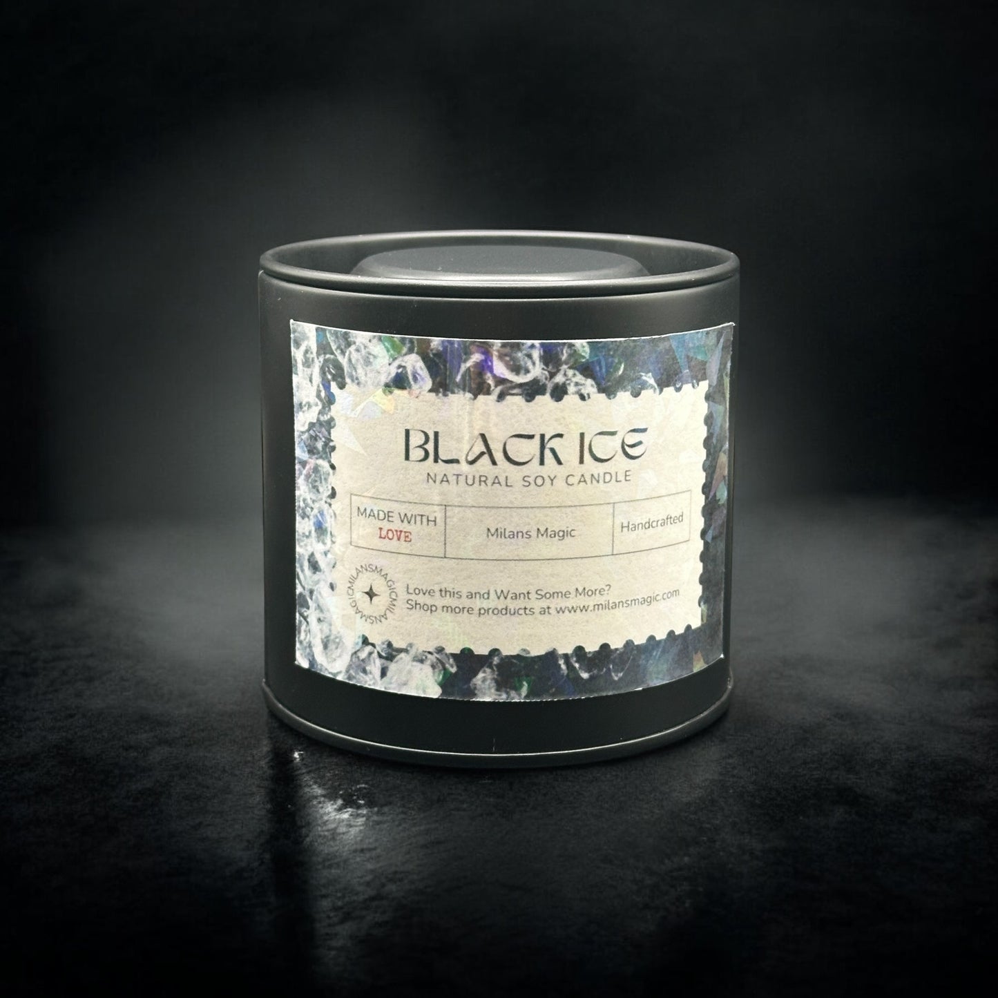 Black Ice Candle