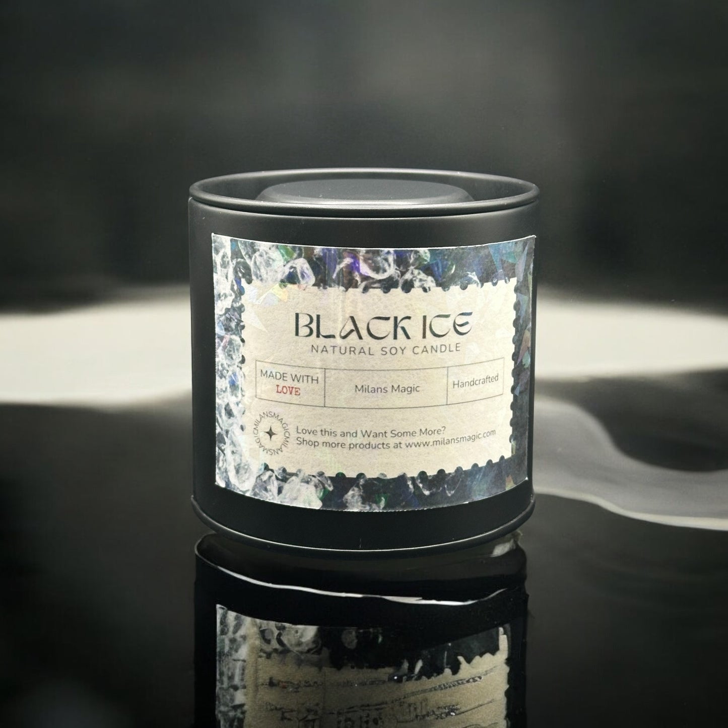 Black Ice Candle