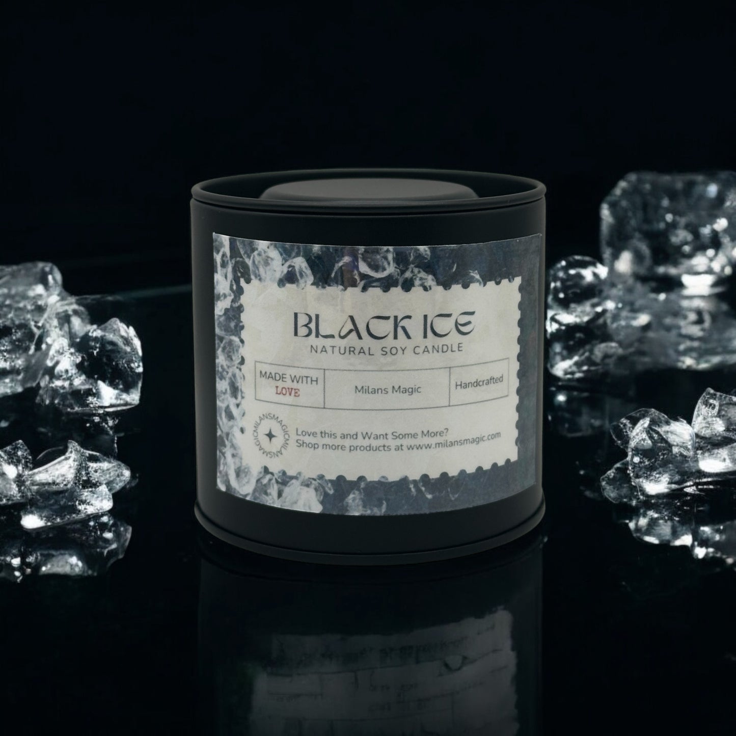 Black Ice Candle