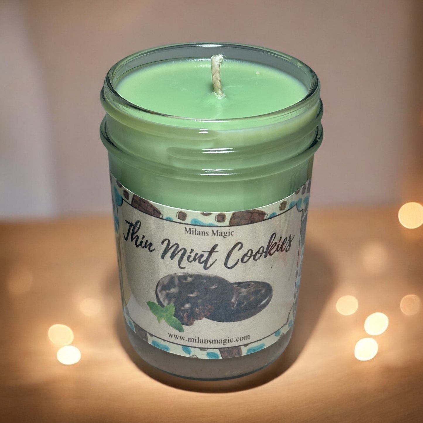 Thin Mint Cookie Candle