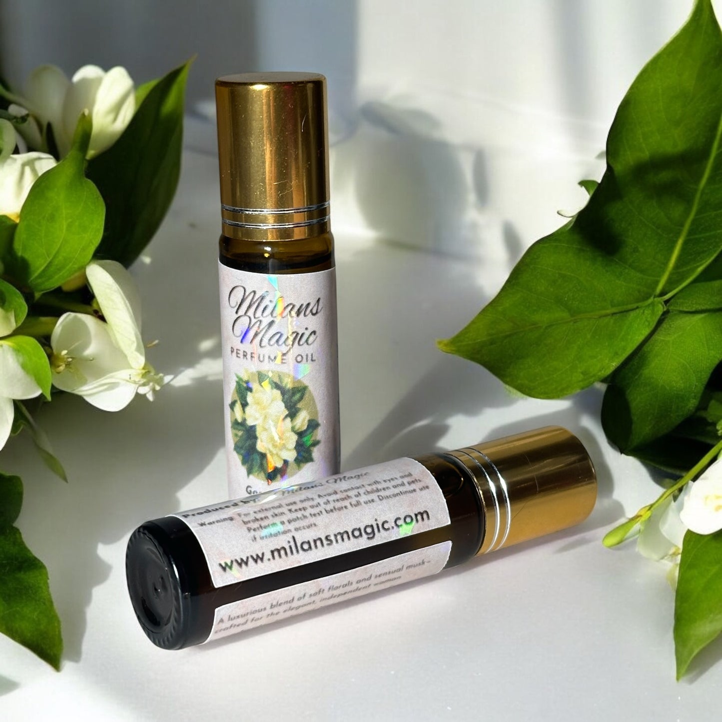 Gorgeous Gardenias – Pheromone-Infused Perfume Roll-On Oil