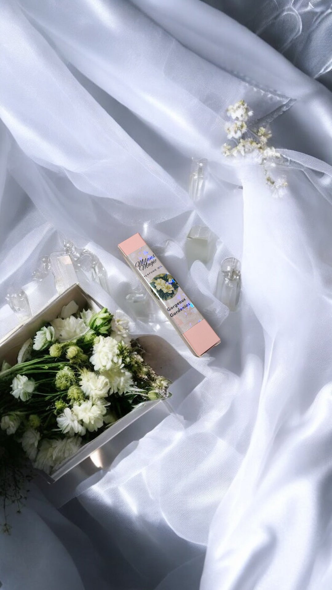 Gorgeous Gardenias – Pheromone-Infused Perfume Roll-On Oil