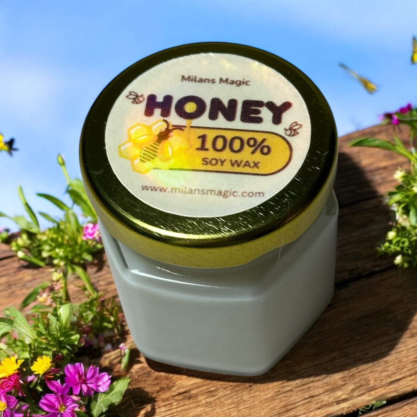Mini Honey Scented Candle