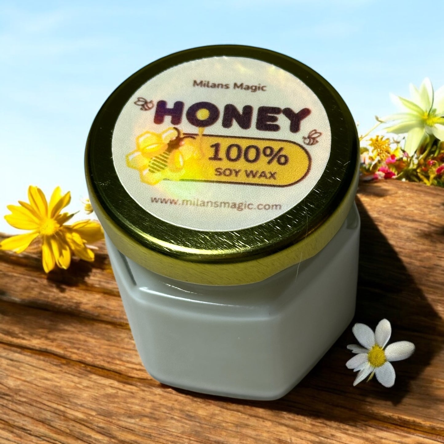 Mini Honey Scented Candle