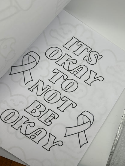 Mental Health Coloring Book