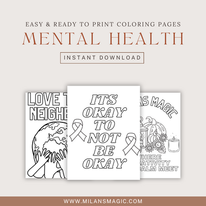 EBOOK- Mental Health Coloring Book