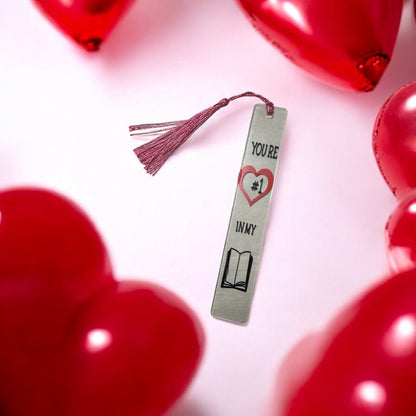 “You’re #1 In My Book” Valentines Day Bookmark