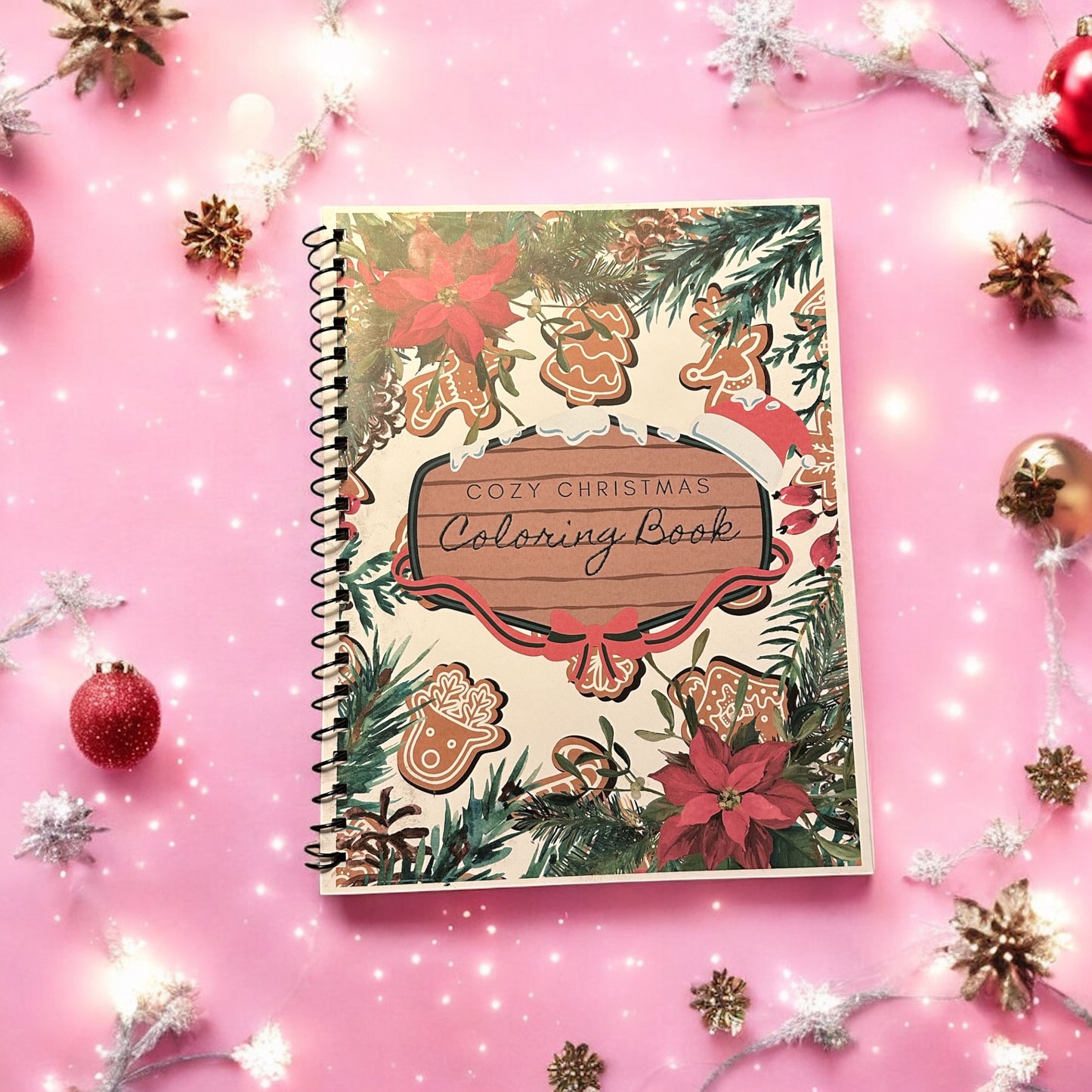 Cozy Christmas Coloring Book