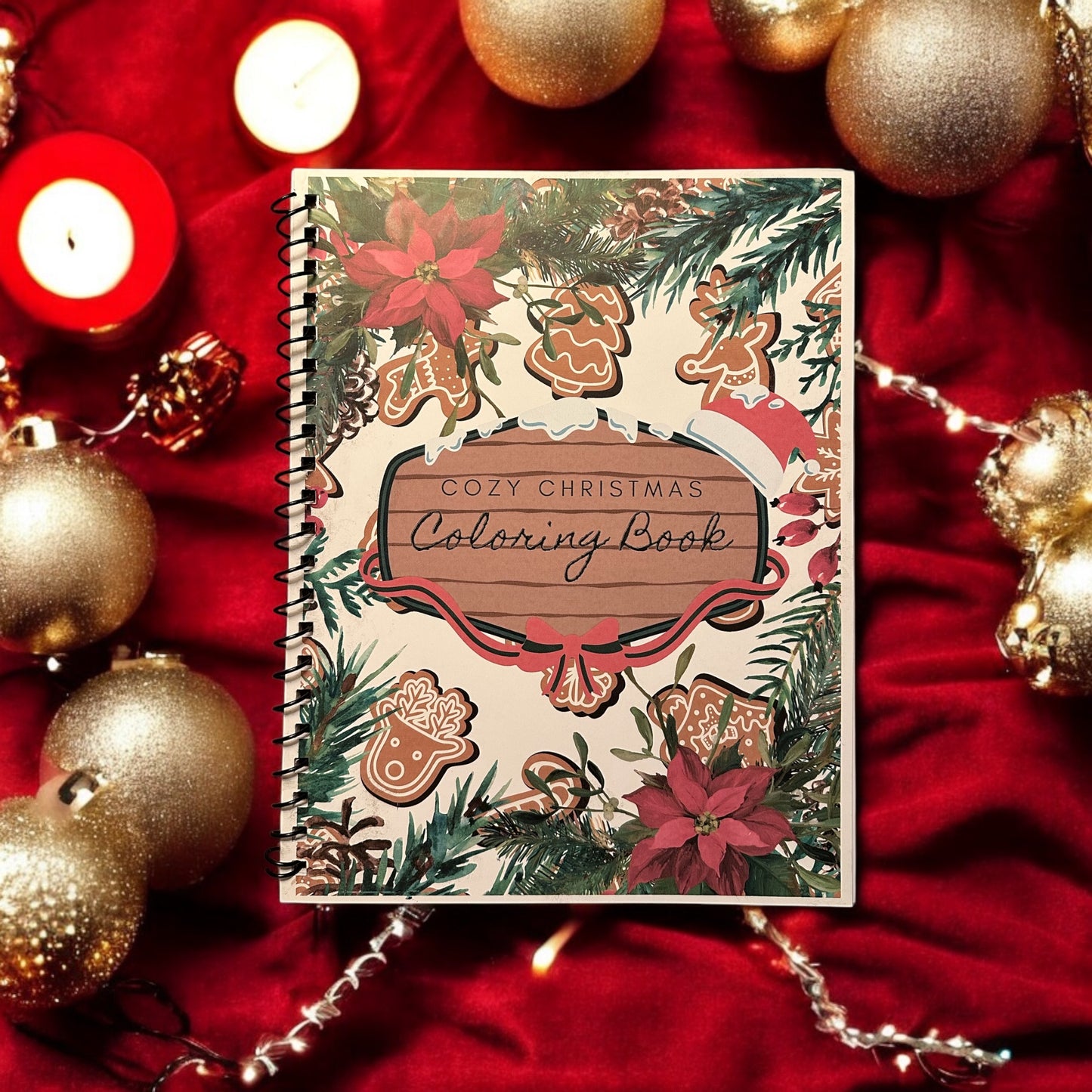 Cozy Christmas Coloring Book