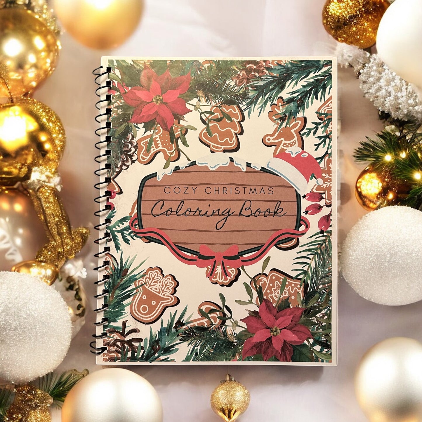 Cozy Christmas Coloring Book