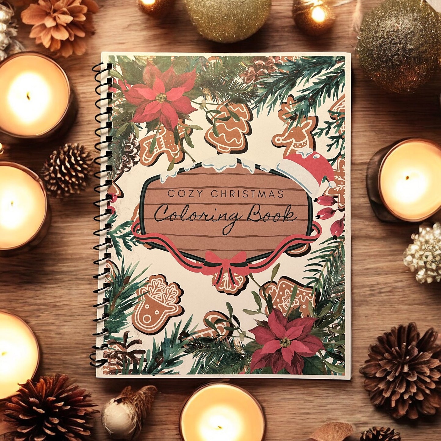 Cozy Christmas Coloring Book