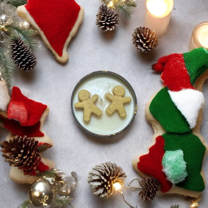 Gingerbread Cookie Candle