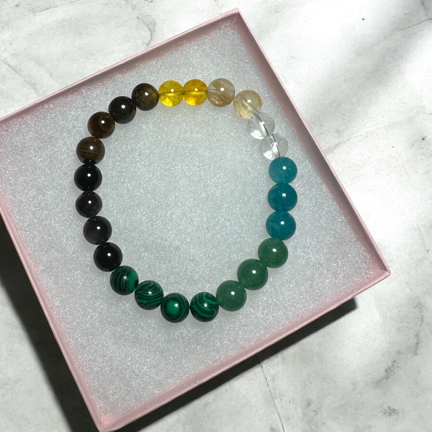 Money Manifestation Crystal Bracelet