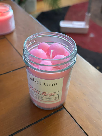 Bubble Gum Pink Candle