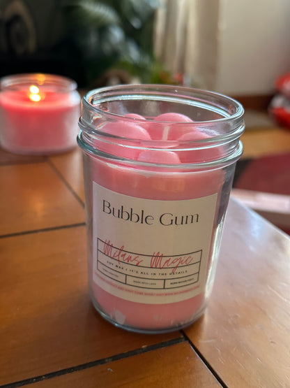 Bubble Gum Pink Candle