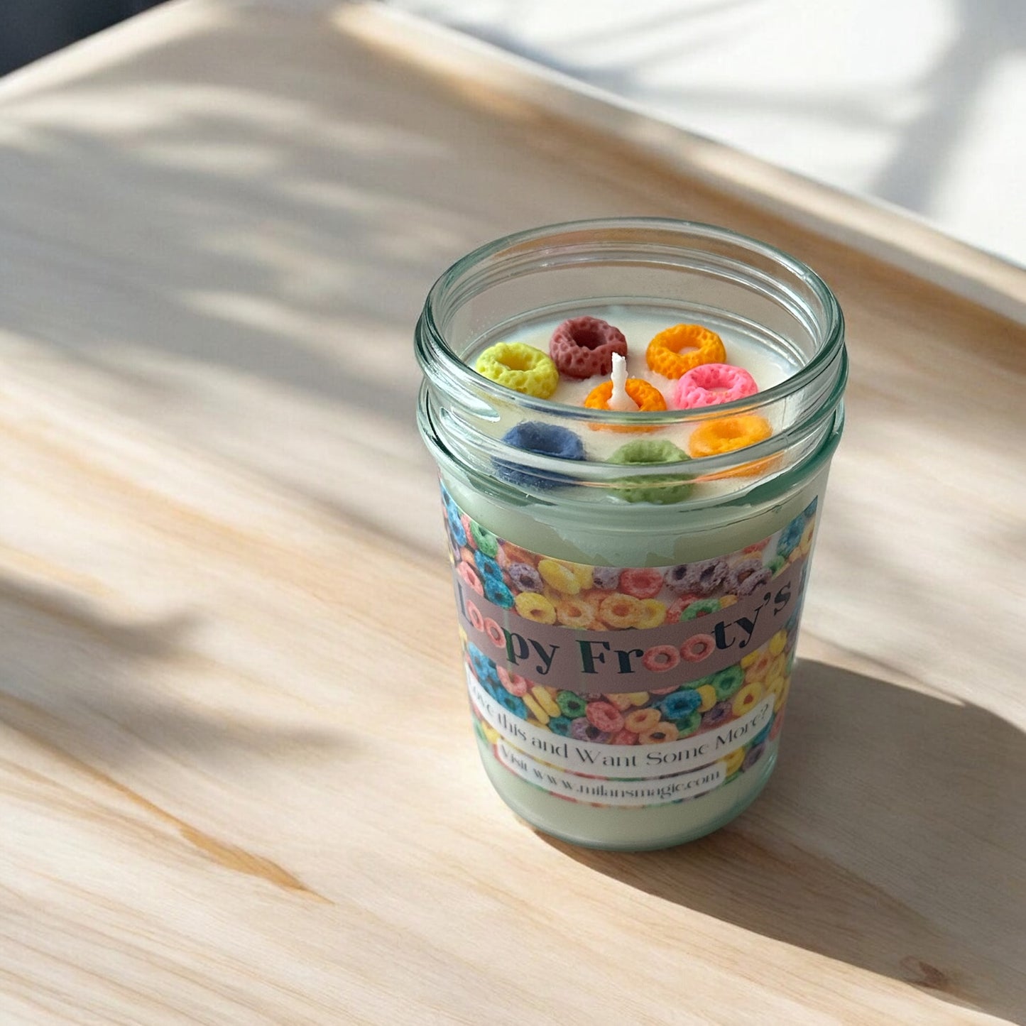 Loopy Frooty Breakfast Cereal Candle
