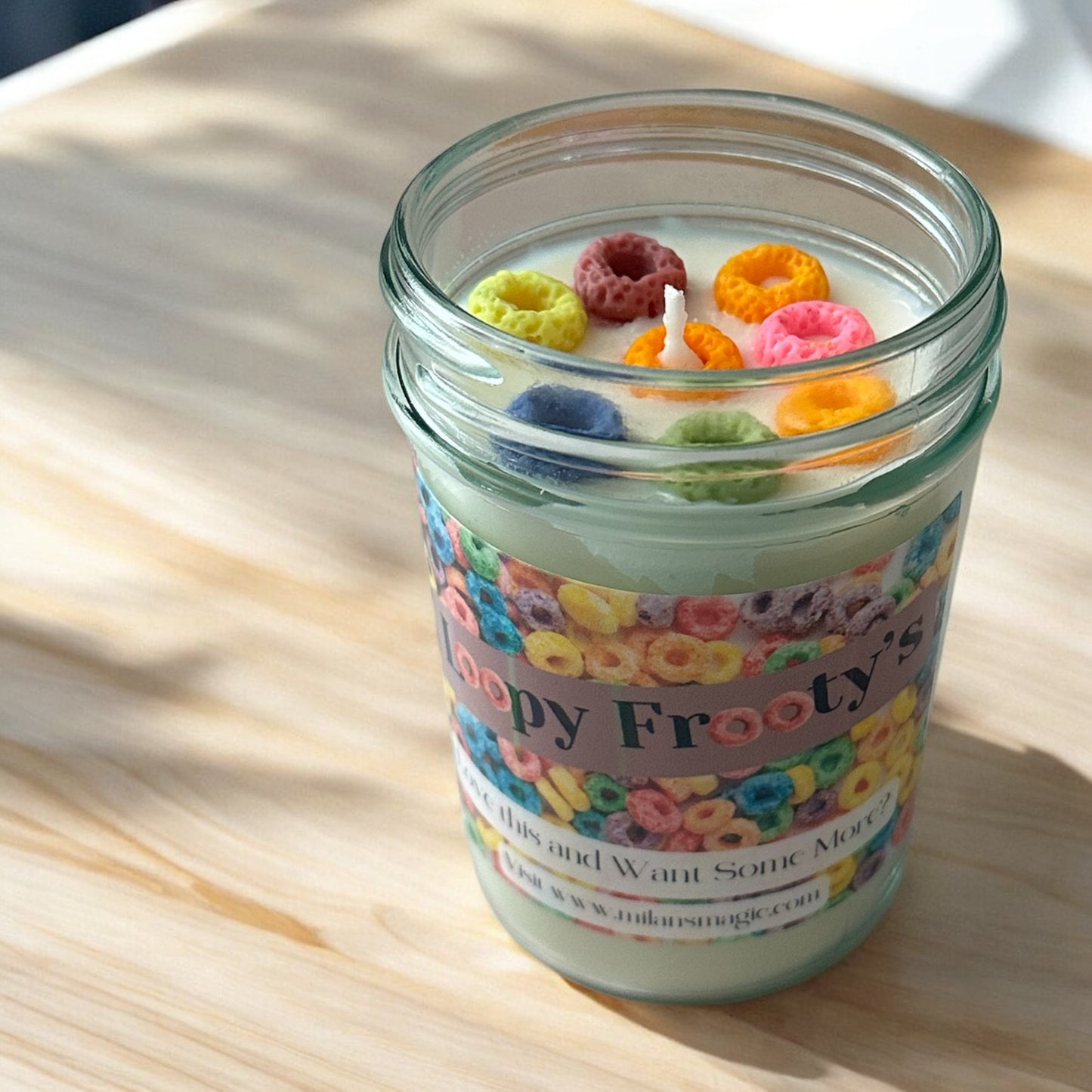 Loopy Frooty Breakfast Cereal Candle