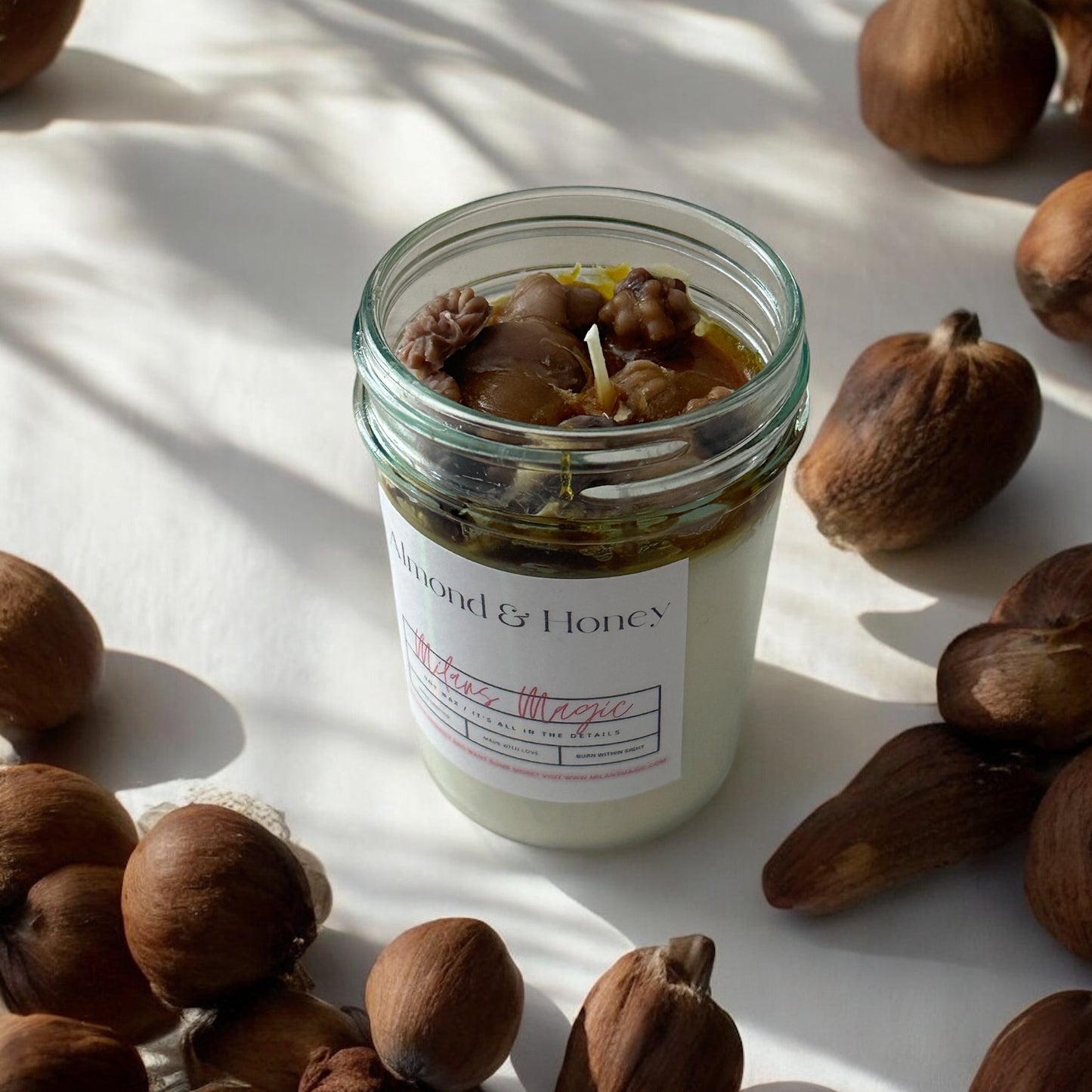 Almond and Honey Candle