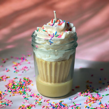Frosted Cupcake Candle