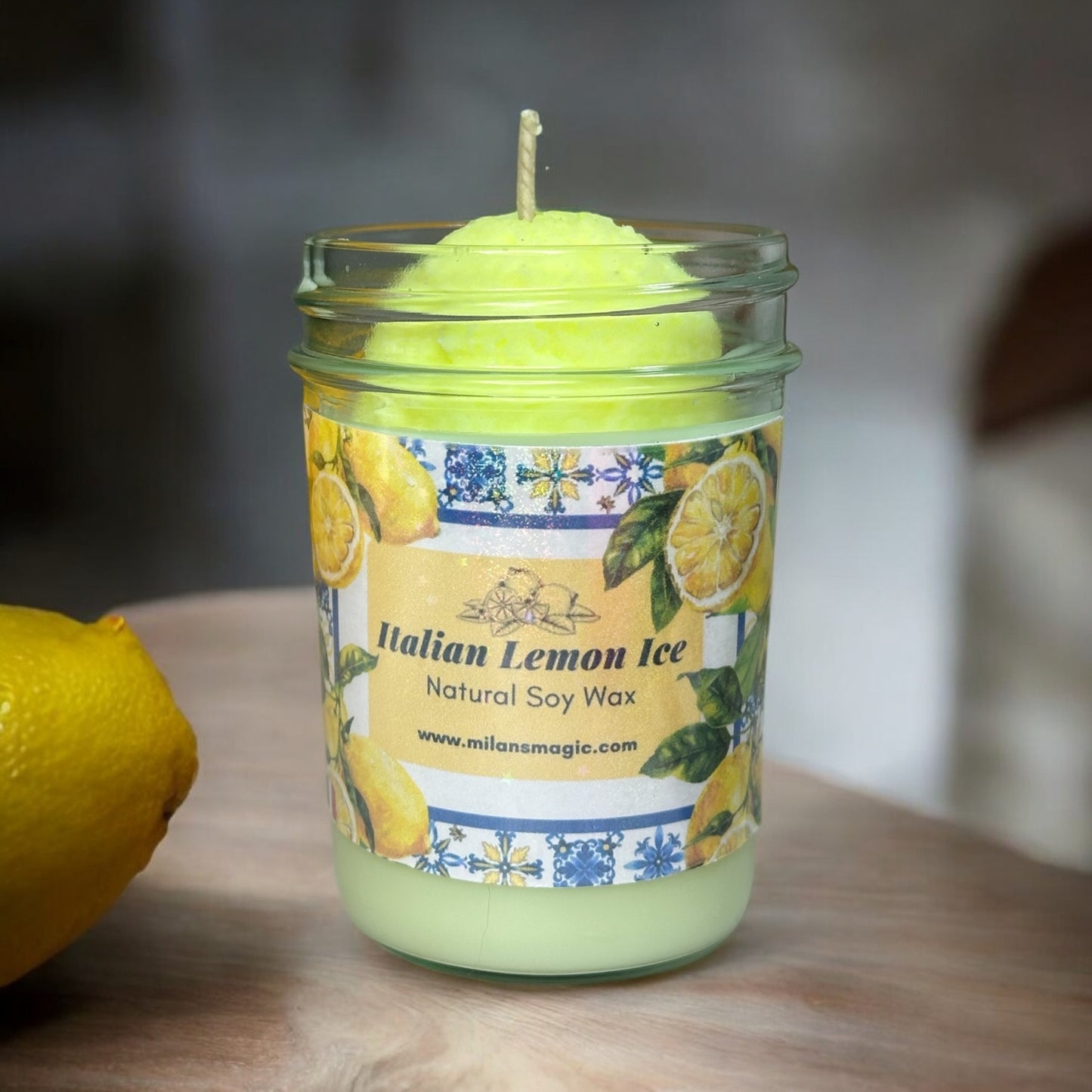 Italian Lemon Ice Candle