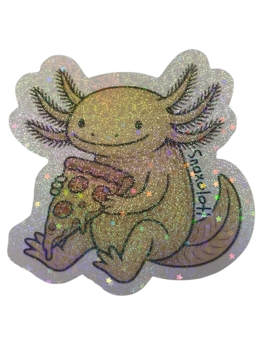 Snaxoltl Axolotl Sticker