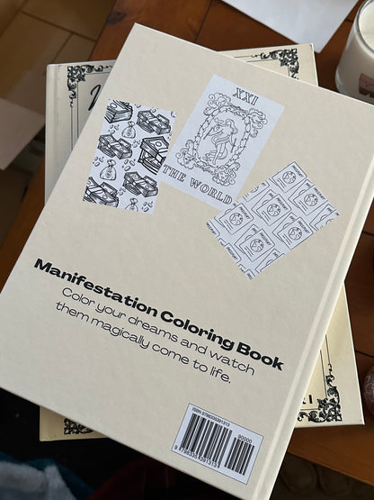 Milan's Magic Manifestation Coloring Book - Full Sized Hardcover