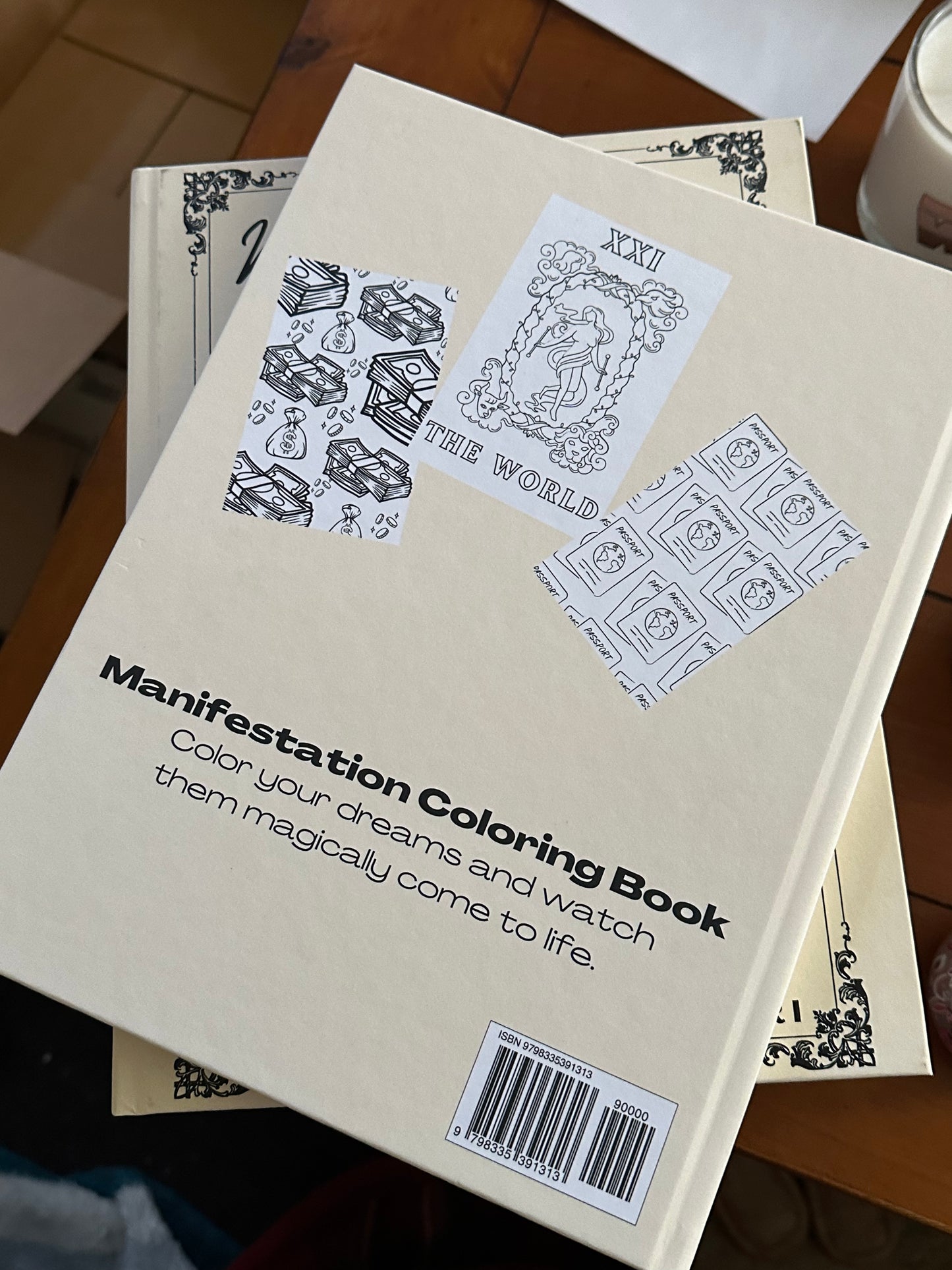 Milan's Magic Manifestation Coloring Book - Full Sized Hardcover