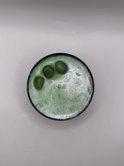 Pixie Dust Green Aventurine Fruity Spell Candle